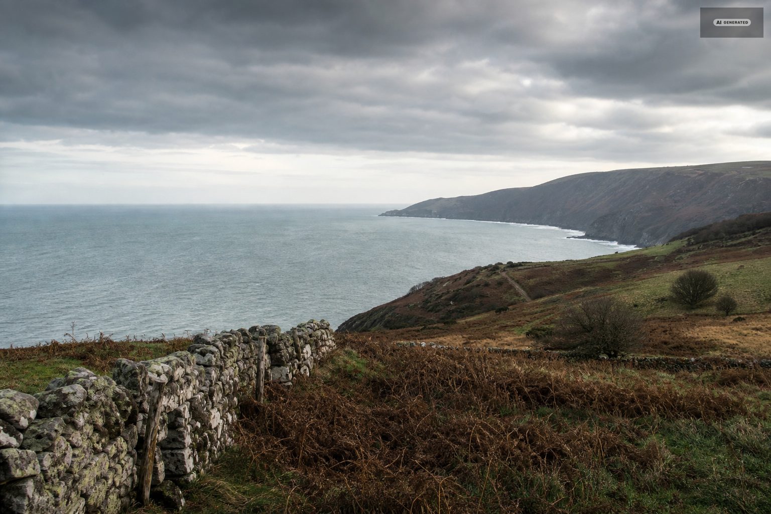 The Exmoor coast near Lynton and Lynmouth