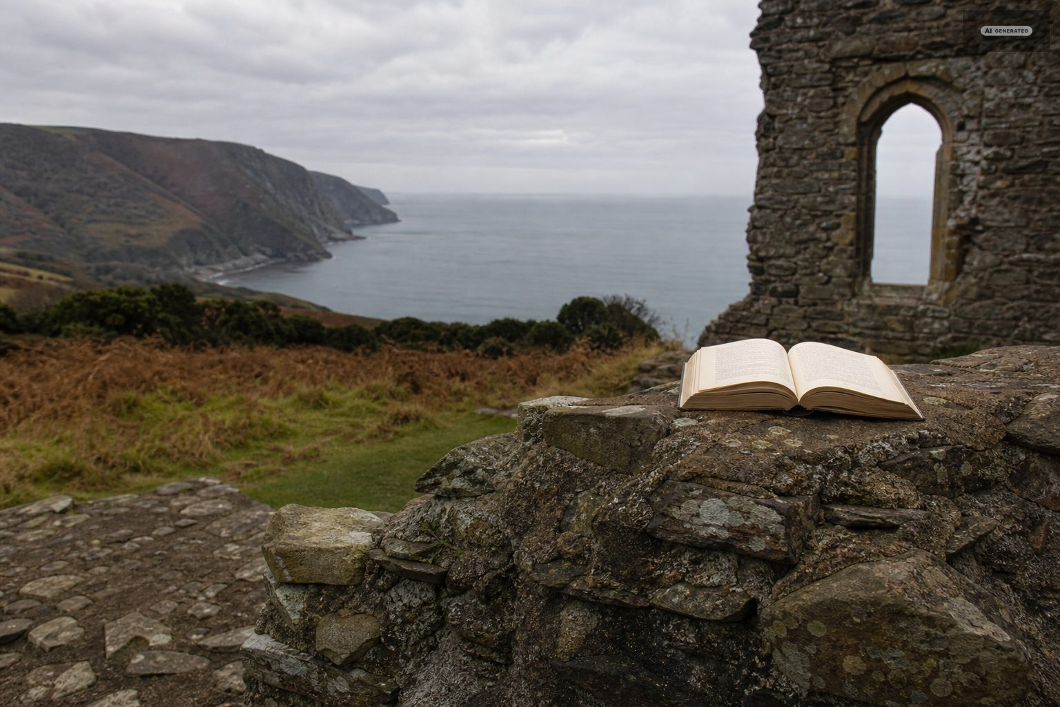 Reading it before or after, on the Exmoor coast at Lynton and Lynmouth
